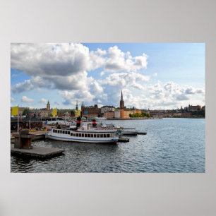 Stockholm Zweden uitzicht Poster