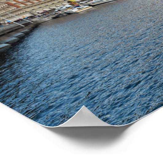 Stockholm Zweden uitzicht Poster (Hoek)