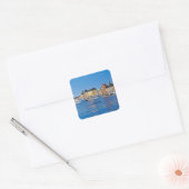 Stockholm, Zweden Vierkante Sticker (Envelop)