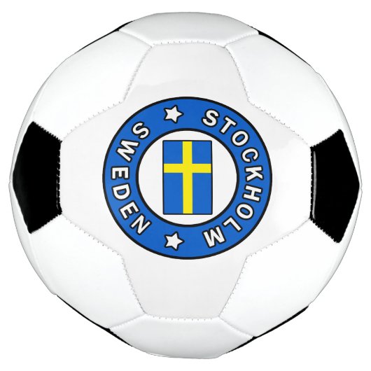 Stockholm Zweden Voetbal (Gedraaid)