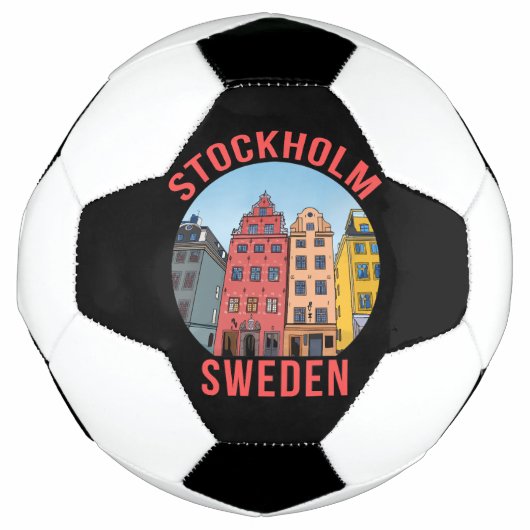 Stockholm Zweden Voetbal (Voorkant)