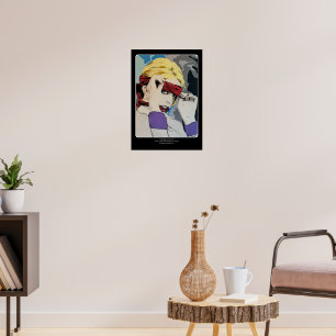 'Stockholmsyndroom' schilderij op een Poster