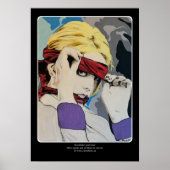 'Stockholmsyndroom' schilderij op een Poster (Voorkant)