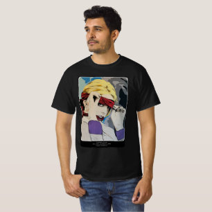 'Stockholmsyndroom' Schilderij op een T-shirt