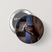 Stockhorse en Spurs Ronde Button 5,7 Cm (Voorkant /achterkant)