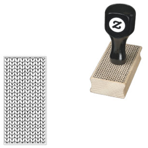 STOCKINETTE STEEK 1.5 "x3" Rubberen stempel / Vert