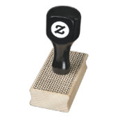 STOCKINETTE STEEK 1.5 "x3" Rubberen stempel / Vert (Stempel)