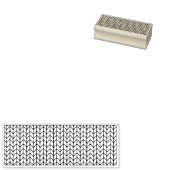 STOCKINETTE STEEK 1x2.5 Rubberen stempel / Horizon (Gestempeld)