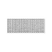 STOCKINETTE STEEK 1x2.5 Rubberen stempel / Horizon (Afrduk)