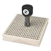 STOCKINETTE STEEK 4 "x5" Rubber Stempel / Verticaa (Stempel)