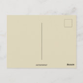  Stocking Doll Teddy Bear Christmas Briefkaart (Achterkant)