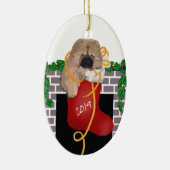 STOCKING STUFFER 2019 Chow puppy ornament (Rechts)
