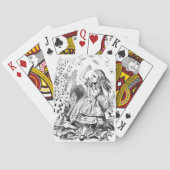 Stocking Stuffer Alice Wonderland die kaarten spee (Achterkant)