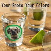 Stocking Stuffer Pet Dog Mom Dad Lover Foto Shot Glas