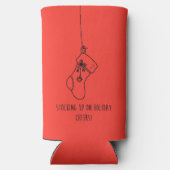 Stocking up on holiday cheers! seltzer blikjeskoeler (Achterkant)