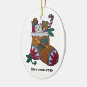 Stockings All Stuffed Keramisch Ornament (Links)