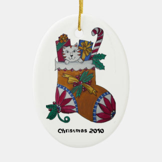 Stockings All Stuffed Keramisch Ornament