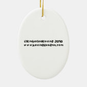 Stockings All Stuffed Keramisch Ornament (Achterkant)