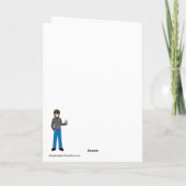 Stockings are hung kaart (Achterkant)