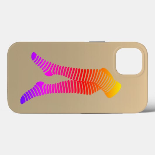 Stockings Case-Mate iPhone Case (Achterkant (horizontaal))
