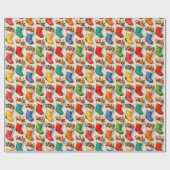 Stockings Filled Cadeaupapier (Vlak)