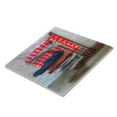 Stockings Hanging to Dry Tegeltje (Zijkant)