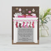 Stockings Hung Kaart (Staand voorkant)