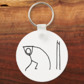 Stockman Polsstokhoogspringen Sleutelhanger (Voorkant)