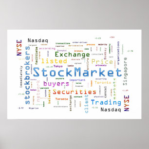 StockMarket Design Poster
