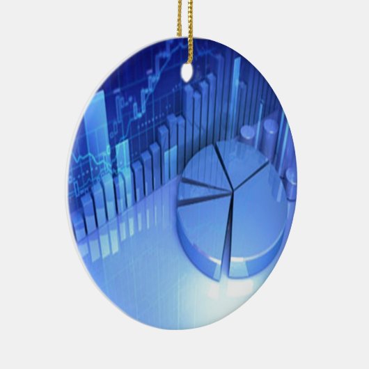 StockMarketChart Keramisch Ornament (Rechts)