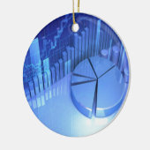 StockMarketChart Keramisch Ornament (Links)