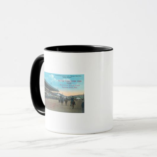 Stockparade in Montana State FairHelena, MT Mok (Voorkant links)