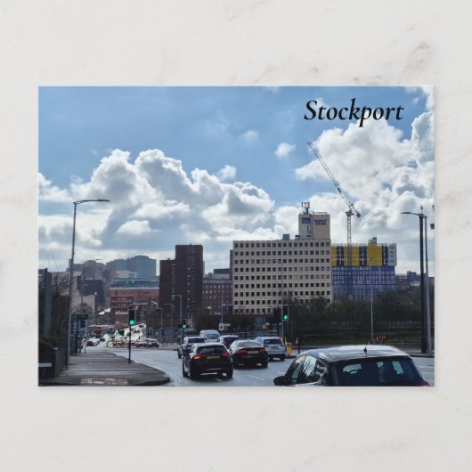Stockport Briefkaart (Voorkant)
