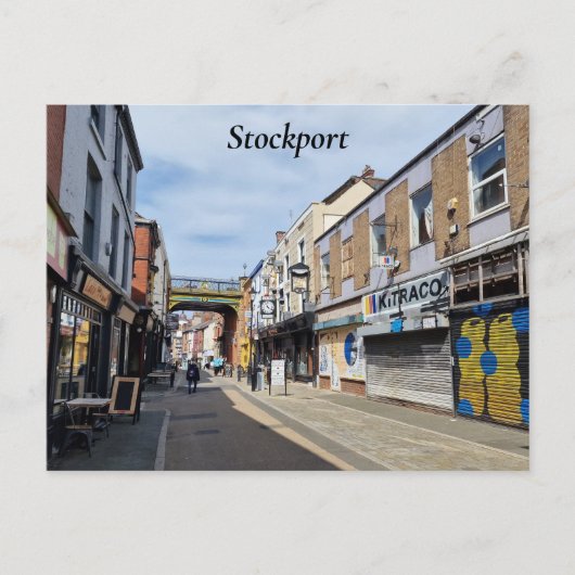 Stockport Briefkaart (Voorkant)