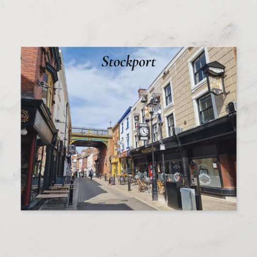 Stockport Briefkaart (Voorkant)