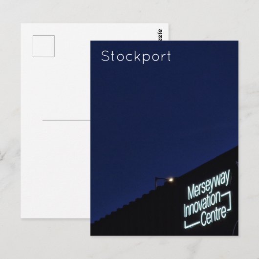 Stockport Briefkaart (Voorkant / Achterkant)