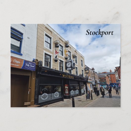Stockport Briefkaart (Voorkant)