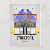 Stockport Briefkaart (Voorkant)