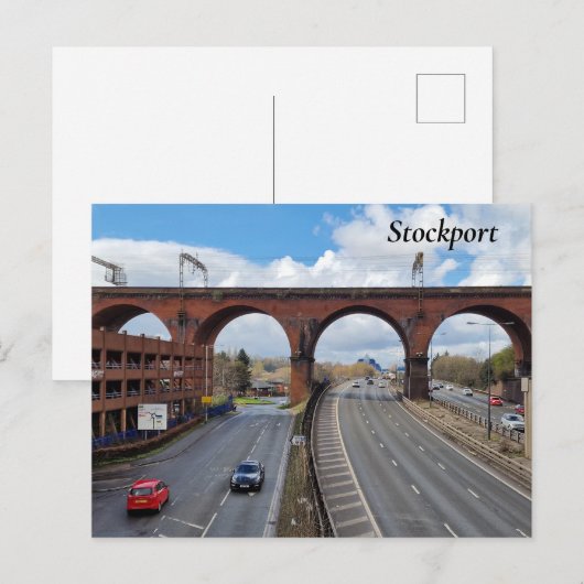 Stockport Briefkaart (Voorkant / Achterkant)