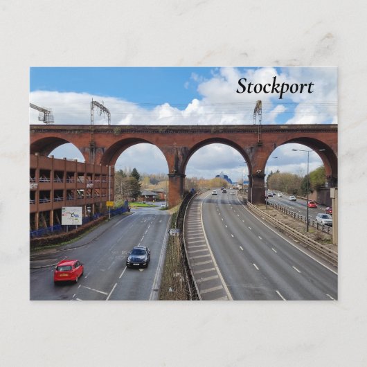 Stockport Briefkaart (Voorkant)