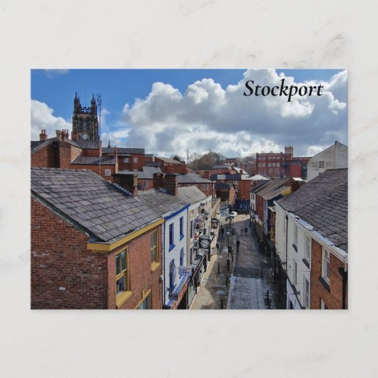 Stockport Briefkaart (Voorkant)