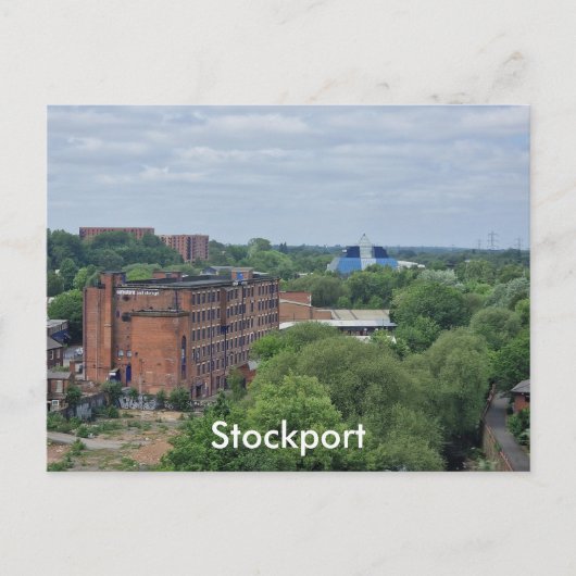 Stockport Briefkaart (Voorkant)