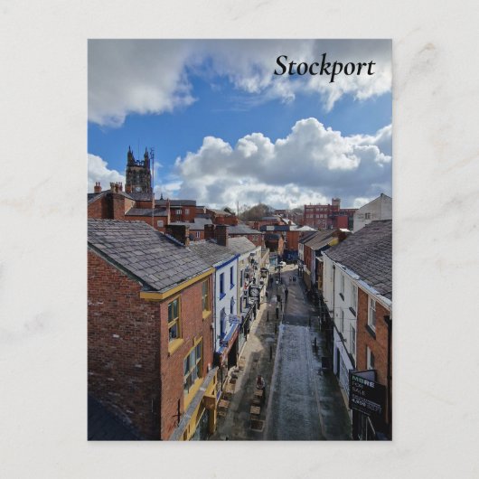 Stockport Briefkaart (Voorkant)