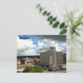 Stockport Center Briefkaart (Staand voorkant)