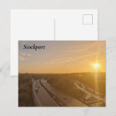 Stockport Sunset Briefkaart (Voorkant / Achterkant)