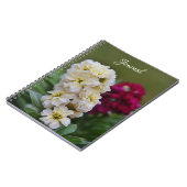  Stocks Flowers uit de Duitse tuin Notitieboek (Linkerzijde)