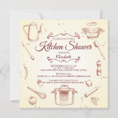 Stockthe Kitchen Bridal Shower Kaart (Voorkant)