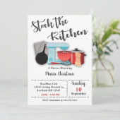 Stockthe Kitchen Bridal Shower Kaart (Staand voorkant)