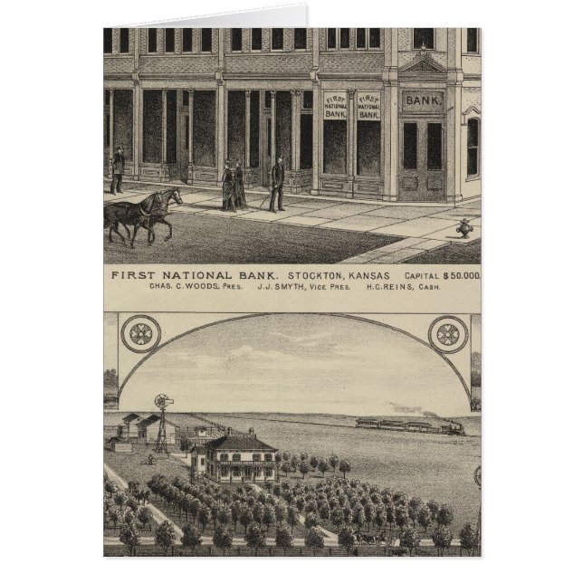 Stockton Beavers Boerderij, Kansas (Voorkant)