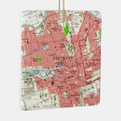 Stockton CA 1955 Map Keramisch Ornament (Rechts)